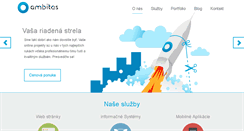 Desktop Screenshot of ambitas.sk